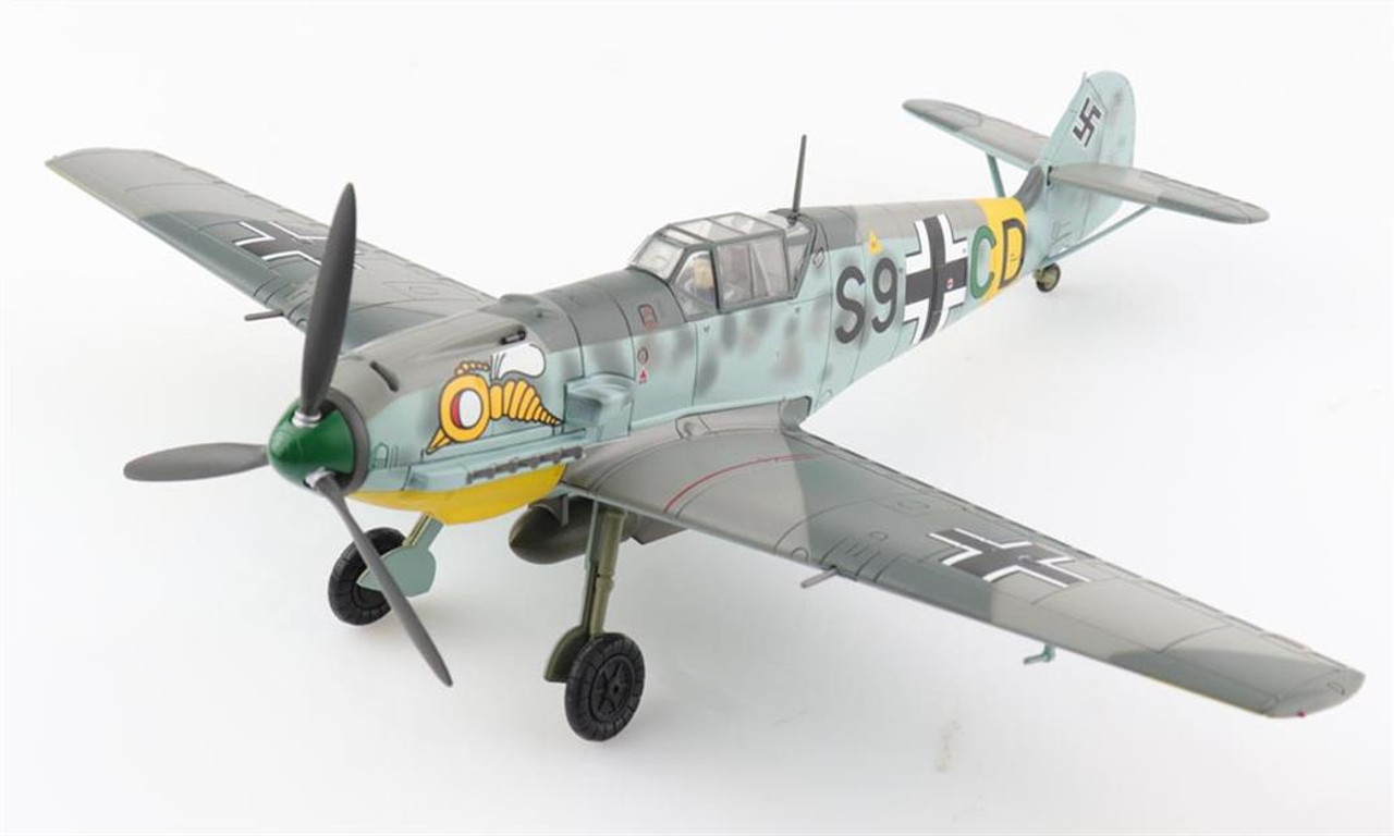 お買い得新作ホビーマスター　1/48　メッサーシュミット　Bf 109F/G　エーリッヒ　ハルトマン機 軍用機