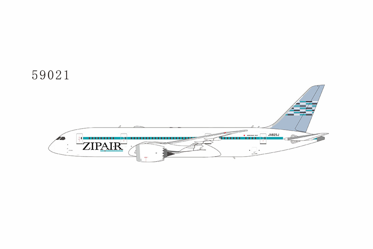 NG Model Boeing 787-8 Dreamliner ZIPAIR Tokyo JA825J 1/400 59021