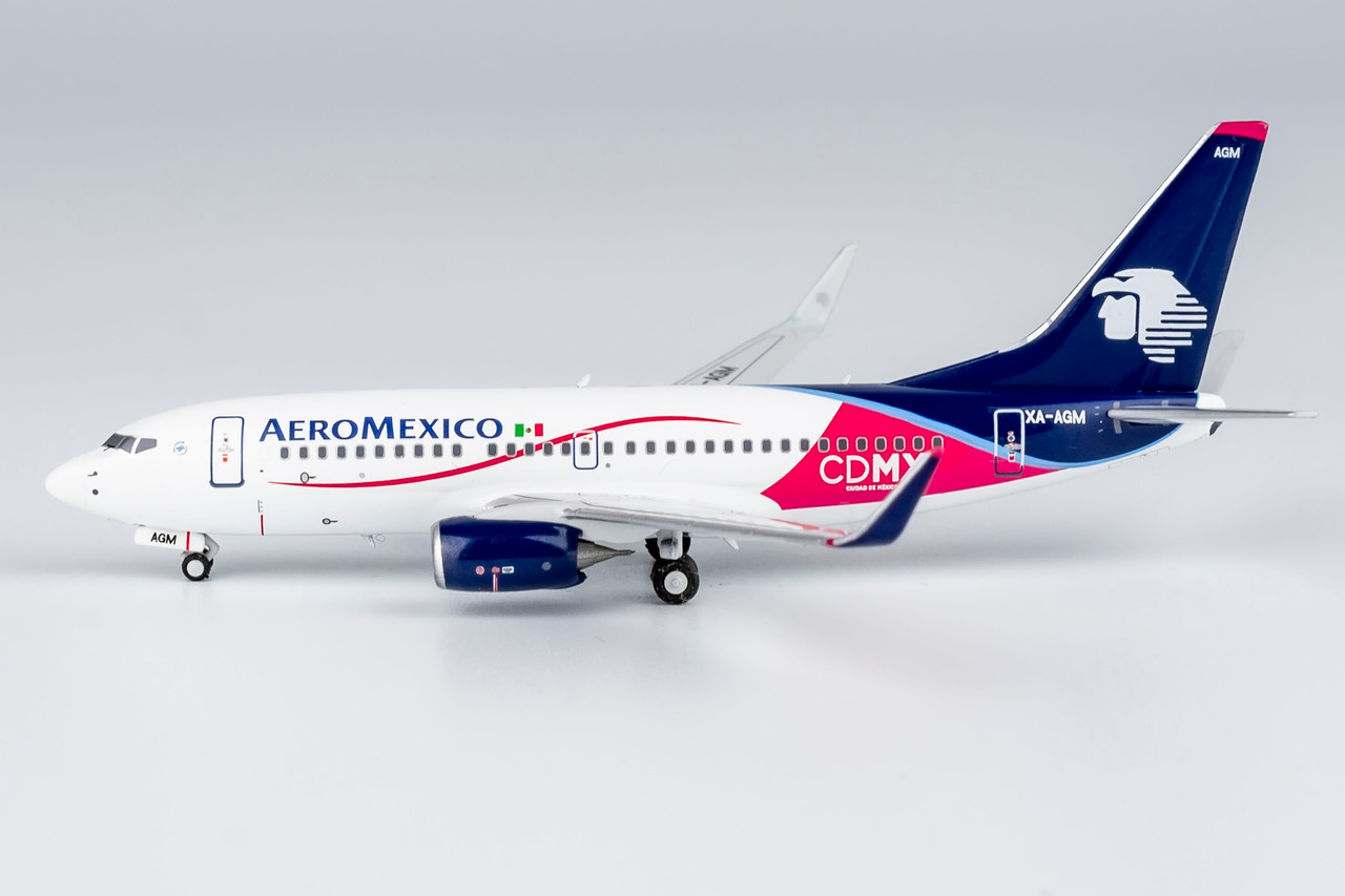 NG Models AeroMexico 737-700/w XA-AGM CDMX cs 1/400 77030