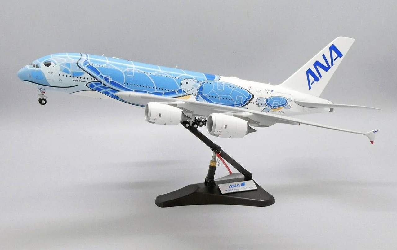 JC Wings All Nippon Airways Airbus A380 Flying Honu Lani Livery JA381A 1/200