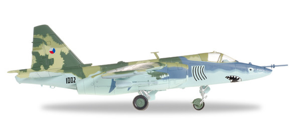 Herpa Czech Air Force Sukhoi SU-25K "Frogfoot" − 32ND ZTL, Pardubice, Czech Republic 1996 1/72 82MLCZ7205