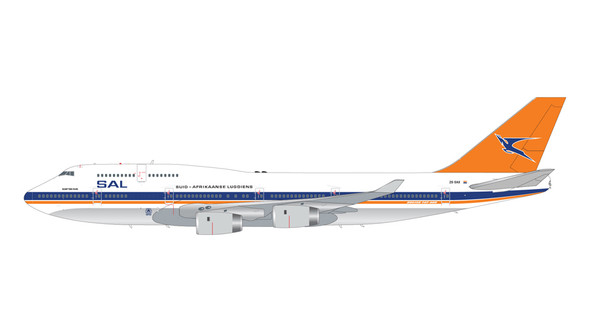 GeminiJets South African Boeing 747-400 ZS-SAX 1990'S Livery 1/200 G2SAA556