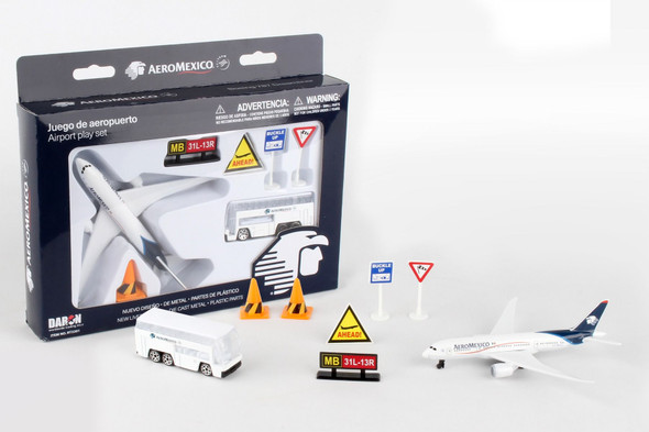 Aeromexico Model Airport Playset Toy PP-RT2201