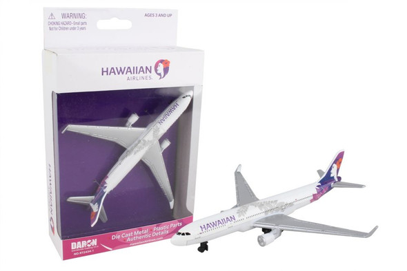 Hawaiian Airlines Diecast Airplane Model Toy PP-RT2434