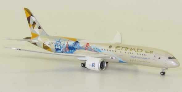 Phoenix Etihad Airways Boeing 787-9 'Choose the USA' A6-BLC 1/400 PH04332