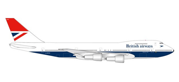 Herpa British Airways Boeing 747-100 "747 Farewell" – G-AWNN "Sebastian Cabot" 1/500 534857