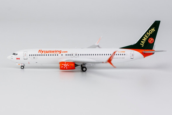 NG Models Sunwing Airlines  737-800/w C-FPRP 'Jameson' whiskey livery; with scimitar winglets 1/400 NG58089