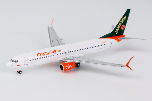 NG Models Sunwing Airlines  737-800/w C-FPRP 'Jameson' whiskey livery; with scimitar winglets 1/400 NG58089