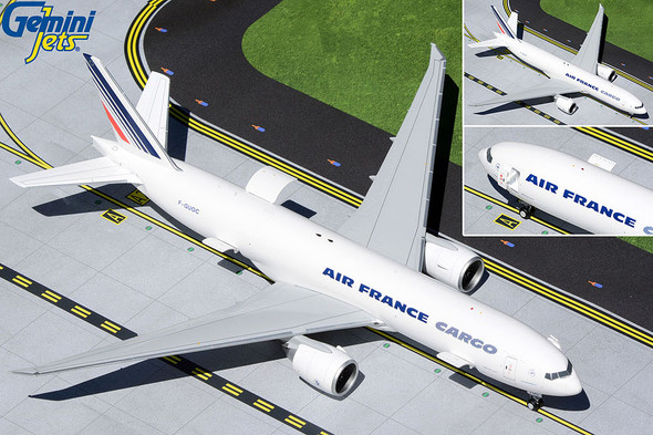 GeminiJets Air France Cargo Boeing 777-300LRF -F-GUOC (Interactive Series) 1/200 G2AFR956