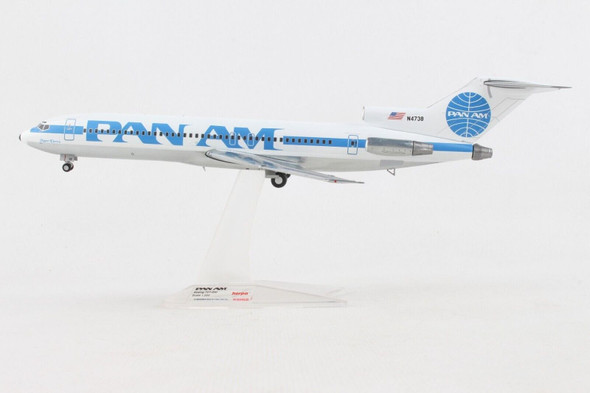 Herpa Pan Am Boeing 727-200 - Billboard with cheatline test livery - N4738 “Clipper Electric” 1/200 571845