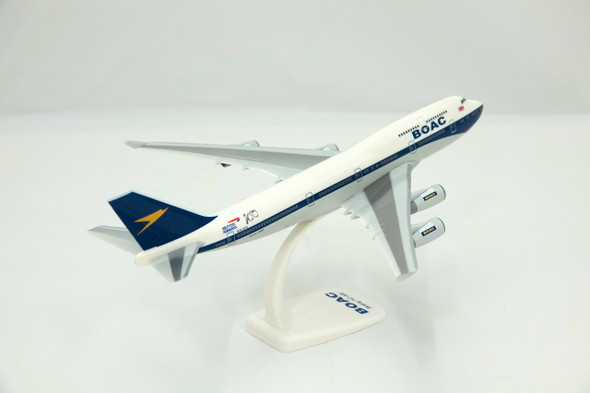 British Airways Boeing 747-400 BOAC Snap-Fit Model Plane 1/250