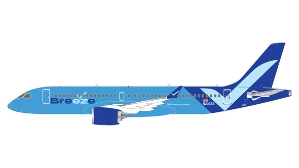 GeminiJets Breeze Airways A220-300 N203BZ 1/400 GJMXY2064