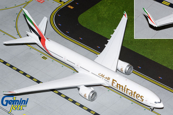 GeminiJets Emirates Boeing 777-9X A6-EZA New Tooling  1/200 G2UAE1189