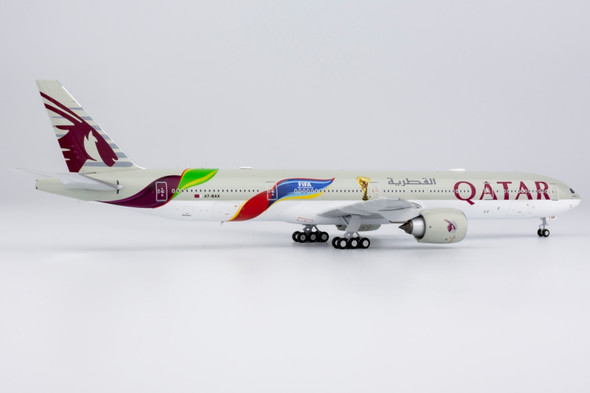 NG Models Qatar Airways Boeing 777-300ER Qatar World Cup 2022 A7-BAX 1/400 NG73029