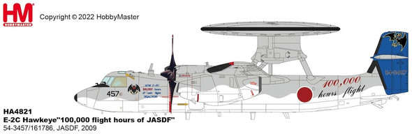 Hobby Master E-2C Hawkeye"100,000 flight hours of JASDF" 54-3457/161786, JASDF, 2009 1/72  HA4821