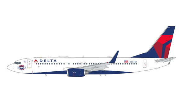 GeminiJets Delta Airlines Boeing 737-800W N3746H "Atlanta Braves/World Champions" 1/200 G2DAL1114