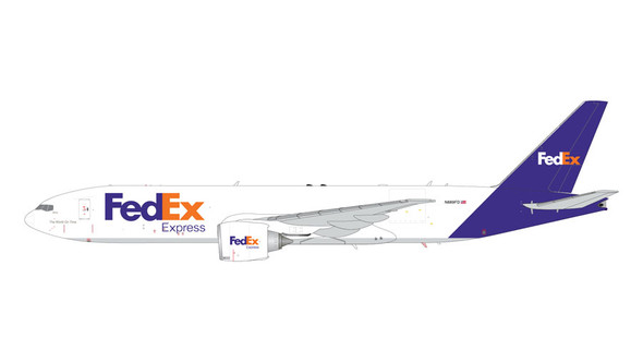 GeminiJets FedEx Boeing 777F Interactive Series N889FD 1/400