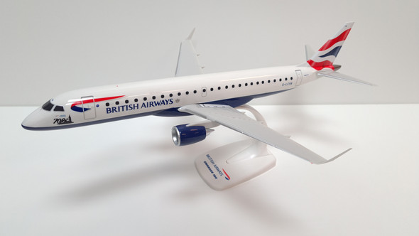 British Airways Snap-fit Embraer E190 G-LCYN 1/100