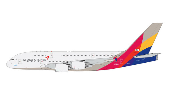 GeminiJets Asiana Airlines Airbus A380 HL7640 1/400 GJAAR2170