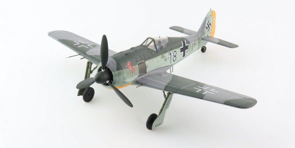 Hobby Master Luftwaffe FW 190A-4 Fw. R. Eisele, 8./JG 2, Brest-Guipavas, France, January 1943 1/48 HA7428