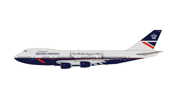 Phoenix British Airways "The World’s Biggest offer" Boeing 747-200 G-BDXO 1/400 PH4520