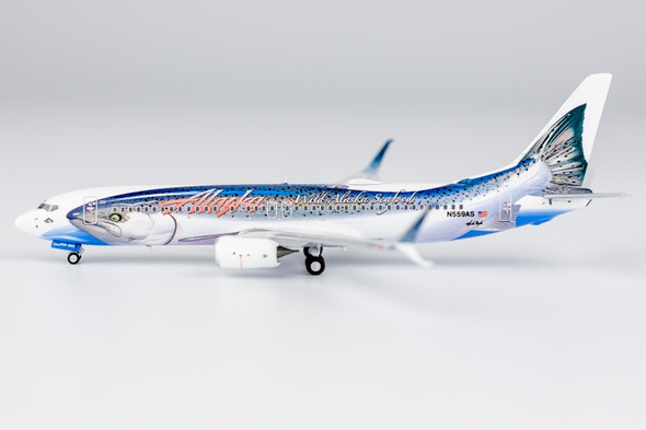 NG Models Alaska Airlines Boeing 737-800/w N559AS Salmon Thirty Salmon II 1/400