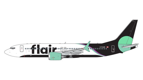 GeminiJets Flair Airlines Boeing 737Max 8 C-FLKD 1/400 GJFLE2060