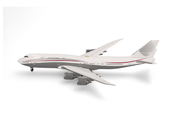 Herpa Qatar Amiri Flight Boeing 747-8 BBJ – A7-HBJ 1/500