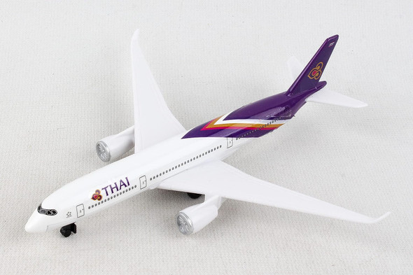 Thai Airways Airbus A350 Single Diecast Airplane Model Toy