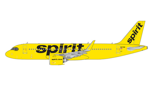 GeminiJets Spirit Airlines Airbus A320Neo N971NK New Livery 1/400 GJNKS2201