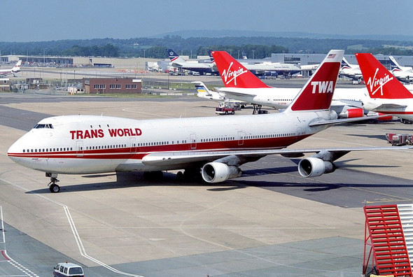 Phoenix Trans World Airlines Boeing 747-100 N93119 1/400