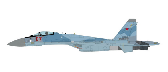 Hobby Master SU-35S Flanker E RF-95909, Russian Air Force, With ECM Pods, Syria 2023 1/72 HA5715