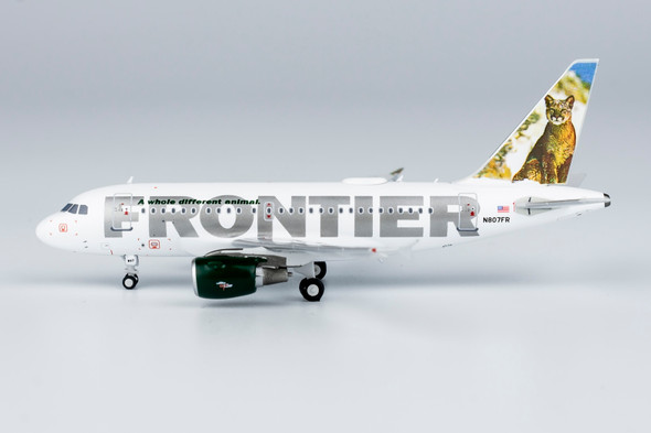 NG Models Frontier Airlines Airbus A318-100 N807FR "Charlie the Cougar tail" 1/400 48008