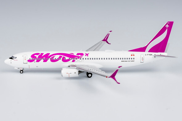 NG Models Swoop Airlines Boeing B737-800/w C-FYBK #"Oh Canada"; with scimitar winglets 1/400 58206