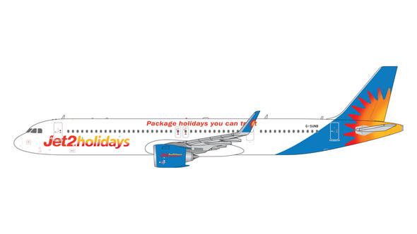 GeminiJets Jet2 Holidays Airbus A321Neo G-SUNB 1/400 GJEXS2237