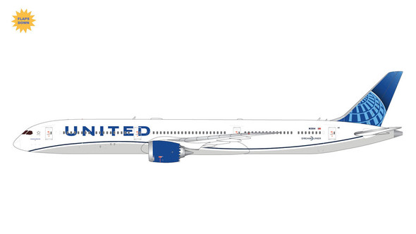 GeminiJets United Airlines Boeing 787-10 N13014 Flaps Down 1/400 GJUAL2229F