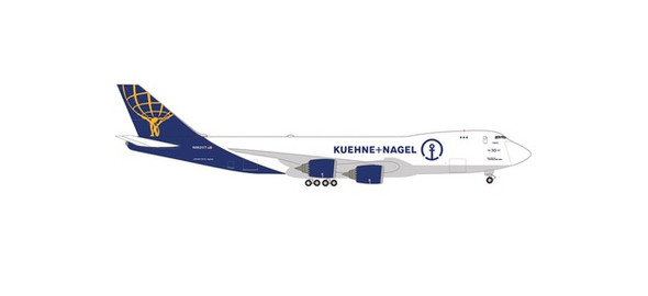 Herpa Kuehne+Nagel (Atlas Air) Boeing 747-8F N862GT 1/500