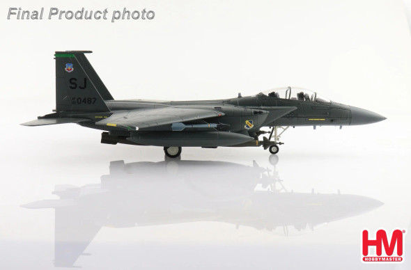 Hobby Master F-15E "Mi-24 Killer" 89-0487, 335th TFS/4th TFW, Saudi Arabia, Jan 1991 (with 4 x GBU-10 bombs) 1/72 HA4536