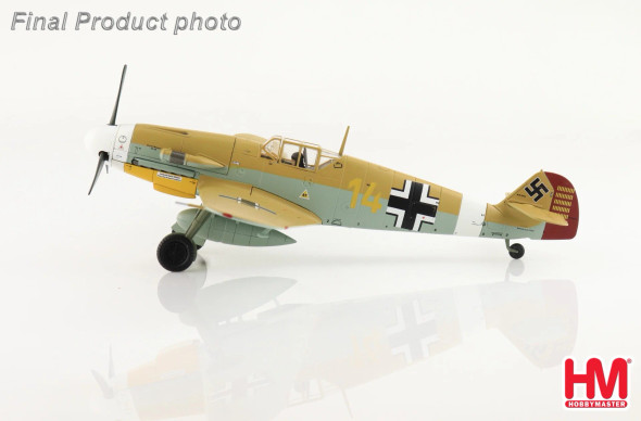 Hobby Master Trop Luftwaffe "Star of Africa" flown by Lt. Hans-Joachim Marseille, 3./JG 27, Libya, Feb 1942 1/48 HA8761
