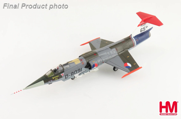 Hobby Master Lockheed F-104G Starfighter  D-8091, Royal Netherlands Air Force, 65th anniversary, 1978 1/72 HA1074