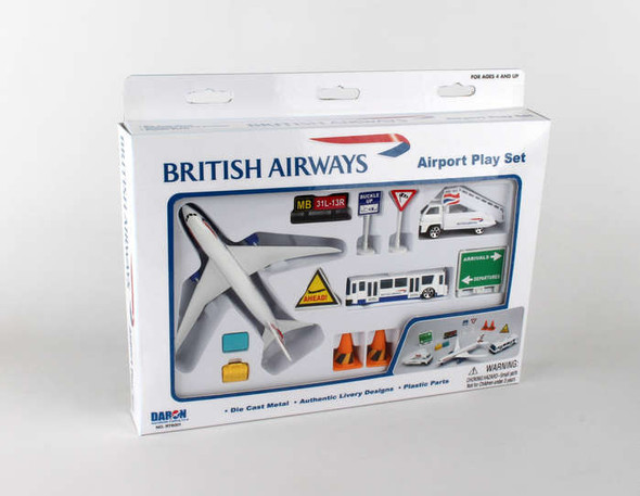 British Airways Model Airport Play Set Toy