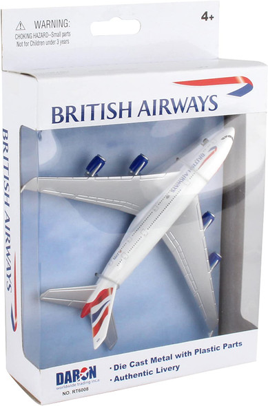 British Airways Airbus A380 Airplane Model Toy PP-RT6008A
