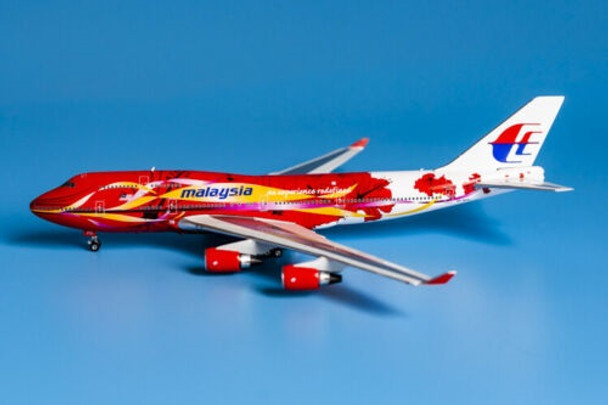 Phoenix Malaysian Airlines Boeing 747-400 Hibiscus Livery 9M-MPD 1/400