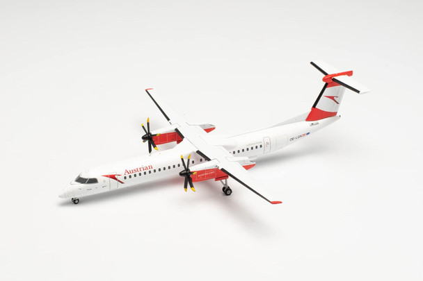 Herpa Austrian Airlines Bombardier Q400 (new colors) – OE-LGN “Gmunden” 1/200 571975