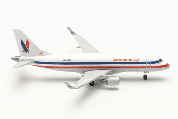 Herpa American Eagle (Envoy Air) Embraer E170 Heritage Livery – N760MQ 1/500 536196