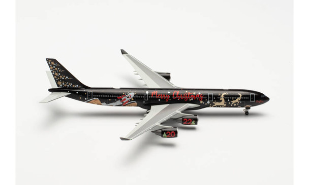 Herpa Christmas 2022 Airbus A340-500 – “Dasher” 1/500 536592