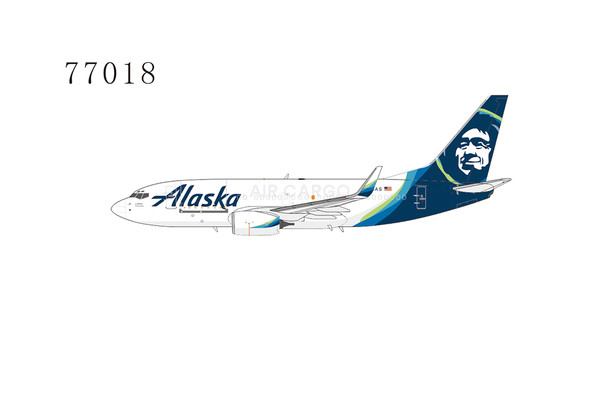 NG Models Alaska Air Cargo 737-700/w N625AS 1/400 77018
