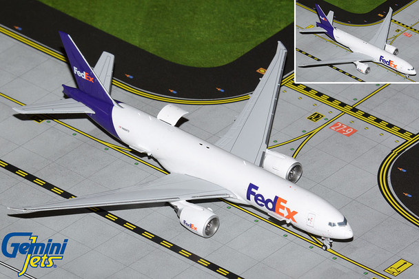 GeminiJets FedEx Boeing 777F Interactive Series N889FD 1/400