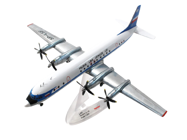 Herpa LOT Polish Airlines Ilyushin IL-18 – SP-LSF 1/200 572446