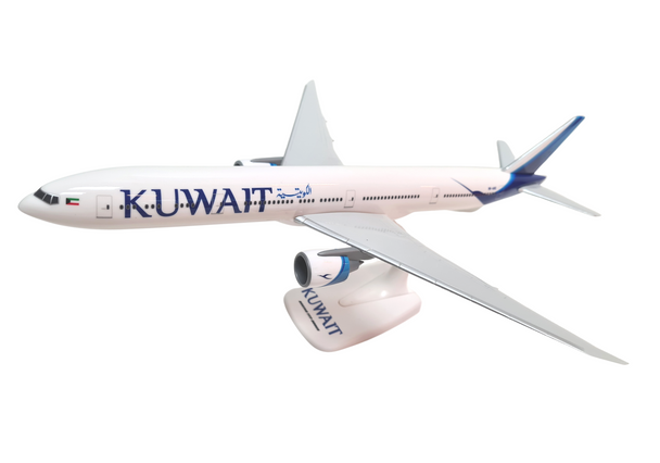 Kuwait Snap-fit Boeing 777-300ER 1/200 Snap-fit model